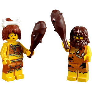 LEGO® 5004936 - Höhlenset mit 2 Steinzeitmenschenfiguren