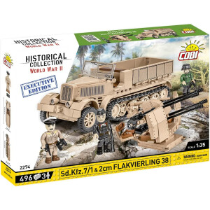 COBI 2274 - Sd.Kfz. 7/1 – 2cm Flakvierling 38 - Executive Edition