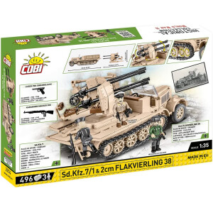 COBI 2274 - Sd.Kfz. 7/1 – 2cm Flakvierling 38 - Executive Edition