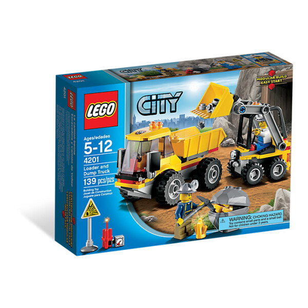 LEGO® City 4201 - Bagger mit Kipplaster