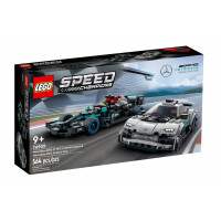 LEGO® Speed Champions 76909 - Mercedes-AMG F1 W12 E Performance & Mercedes-AMG Project One