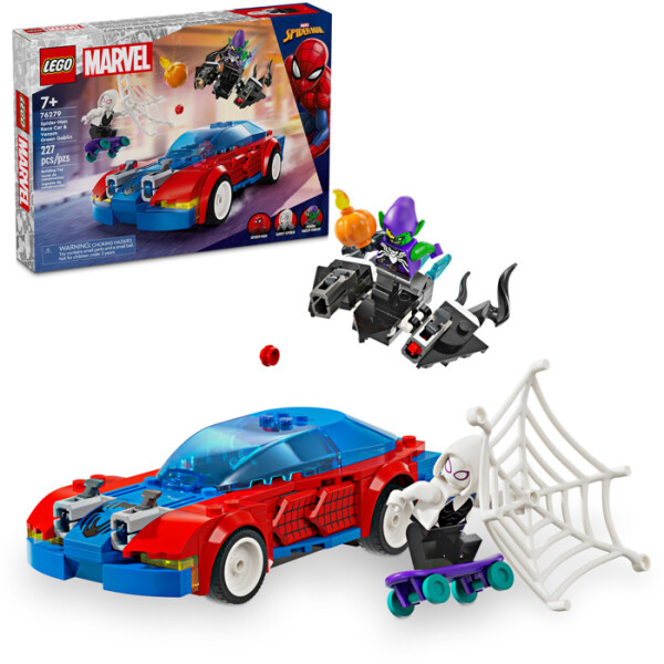 LEGO® Marvel Super Heroes 76279 - Spider-Mans Rennauto & Venom Green Goblin