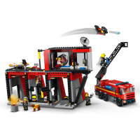 LEGO® City 60414 - Feuerwehrstation mit Drehleiterfahrzeug