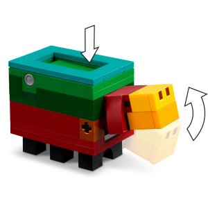 LEGO® Minecraft® 21260 - Der Kirschblütengarten