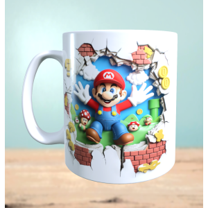 Tasse mit 3D-Effekt Super Mario Motiv 1...