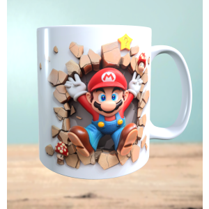 Tasse mit 3D-Effekt Super Mario Motiv 3...