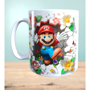 Tasse mit 3D-Effekt Super Mario Motiv 5...